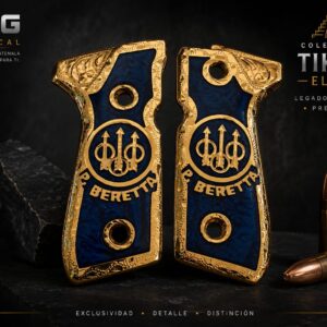 cachas/chapa oro/ berreta/ logotipo/ linea elite