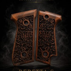 CACHAS DE MADERA BERETTA S/ LOGOTIPO