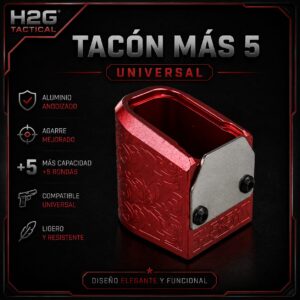 TACON MAS 5/UNIVERSAL/ ROJO METALICO