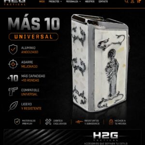 TACON MAS 10/ UNIVERSAL/ SAN JUDAS PLATA/ FONDO BLANCO