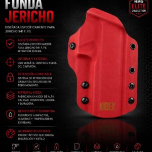 Fundas Jericho 941F/941Fs, Rojo