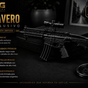 LLAVERO/ EXCLUSIVO/ NEGRO MATE/ REPLICA AESCALA/ COLECCIONABLE