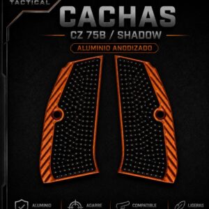 CAHCAS/CZ 75B, SHADOW 2 / ALUMINIO / NARANJA,NEGRO
