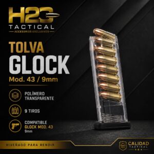GLOCK .43/9MM/ 9 RONDAS