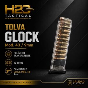 GLOCK .43/9MM/ 12 RONDAS