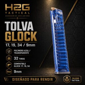 GLOCK 17,19,34/AZUL TRA/32R