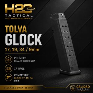 GLOCK 17,19,34/NEGRA/ 17R
