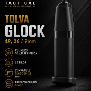 GLOCK 19,26/9MM/ 15 TIROS