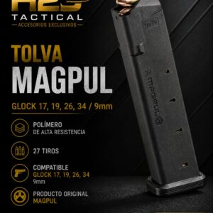 TOLVA GLOCK 17,19, 26,34/ 27 RONDAS