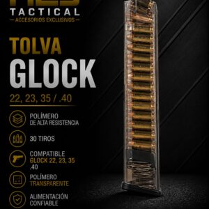 GLOCK 22,23,35/ .40 /30 TIROS
