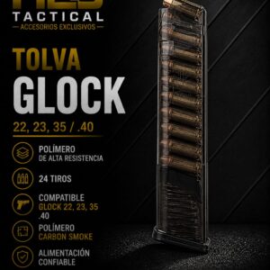 GLOCK .40/ 22,23,35/24TIROS