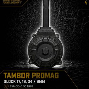 TAMBOR GLOCK/50 TIROS