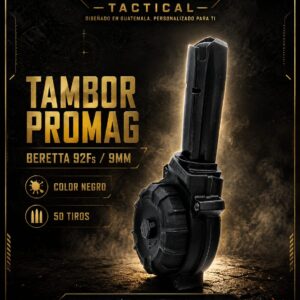 TAMBOR BERETTA 92FS,/50 TIROS