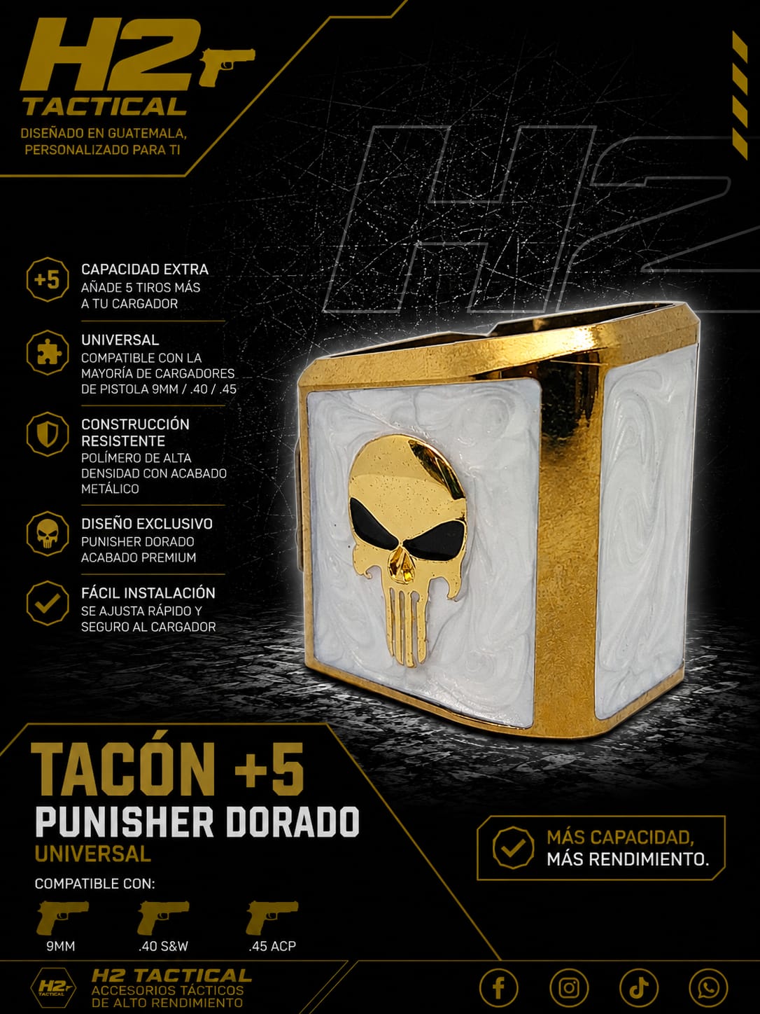 MAS 5/ UNIVERSAL/punisher oro