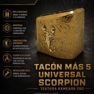 MAS 5/ UNIVERSAL/SCORPION ORO/