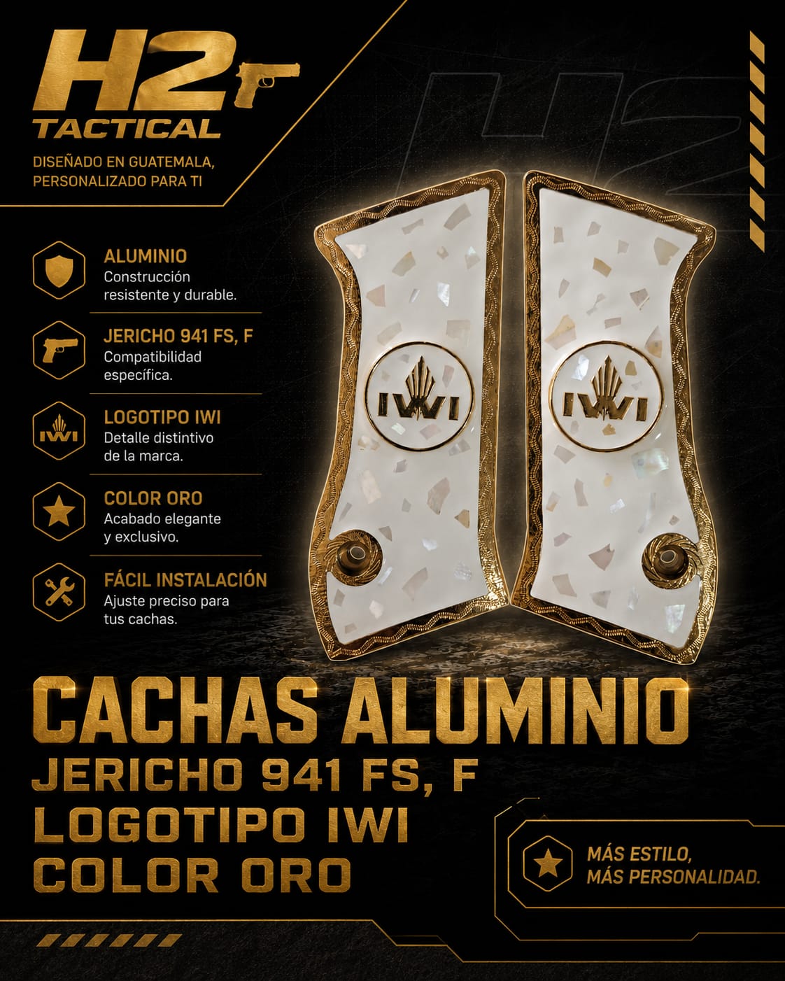 AL/ cachas de aluminio/jericho