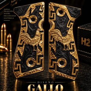 BERETTA 92FS/ S GALLO ORO/ NEGRO MATE EDICION LIMITADA